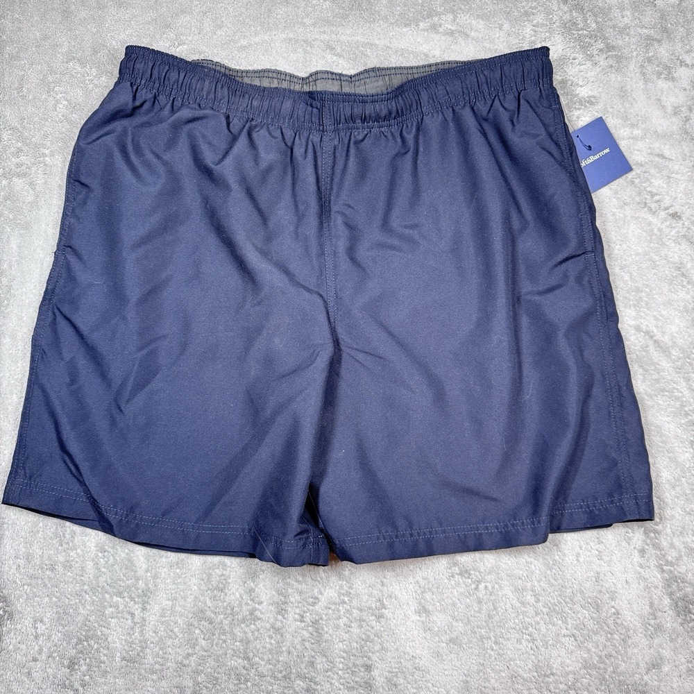 Croft & Barrow Swim Trunks Mens Large Blue Mesh Lined Swim Shorts NWT